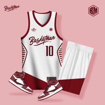 Basket Man Basketball Suit Custom Suit Mens Game Team Uniform Training Teen American Jersey India Basketball Vest