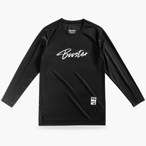 Basket man BOOSTER joint sports T-shirt loose speed dry basketball long sleeve mens training wear gym running throw basket suit