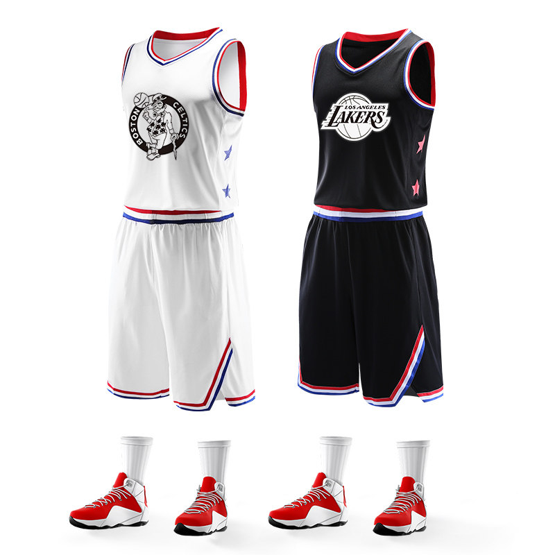 All-star jersey basketball suit suit male college training team uniform loose quick-drying vest game ball uniform customization