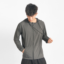 Basket Man quick-drying hooded sweater autumn winter sports outdoor breathable sweat-absorbing windproof couple casual fashion thin stretch