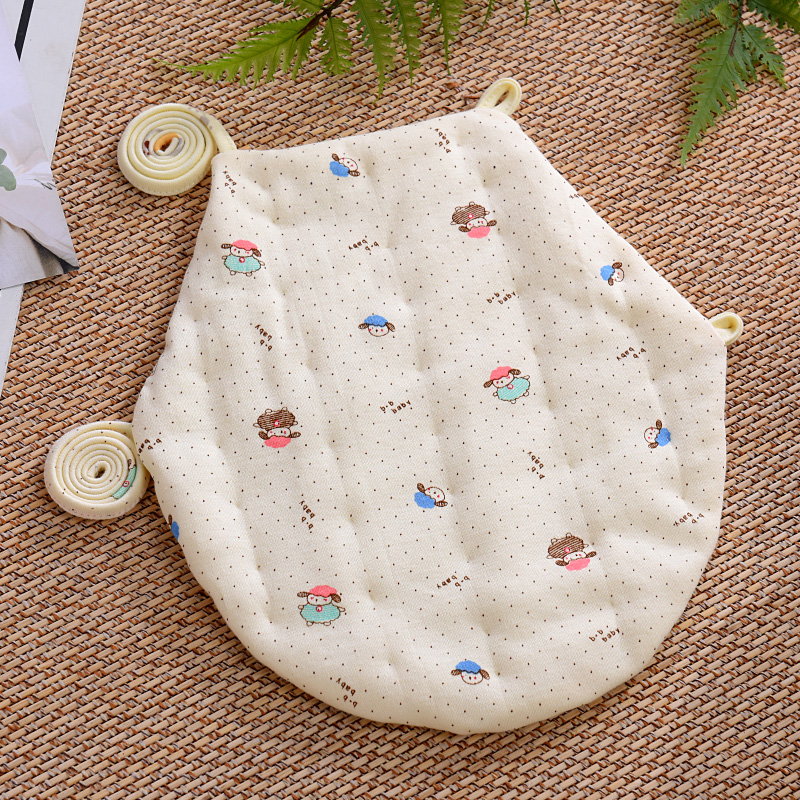 Newborn baby pure cotton flower belly pocket newborn baby thickened sleeping pocket Warm Tummy God Instrumental Autumn winter