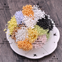 Turn sugar simulation flower flower heart clay bread flower simulation boutique flower core rose peony cherry blossom