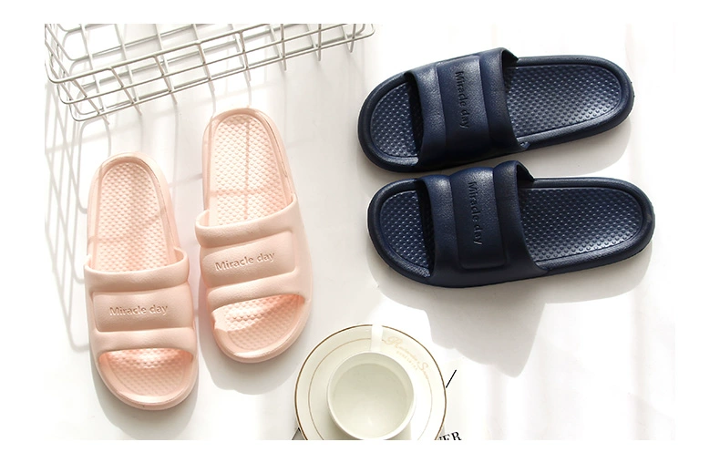 Anti-skid dép mùa hè trong vòng Kuailu phụ nữ có thai mất một tắm tắm dành cho nam giới và phụ nữ về nhà mang dép mềm có đế dày lớp vỏ 1736 - Trang chủ