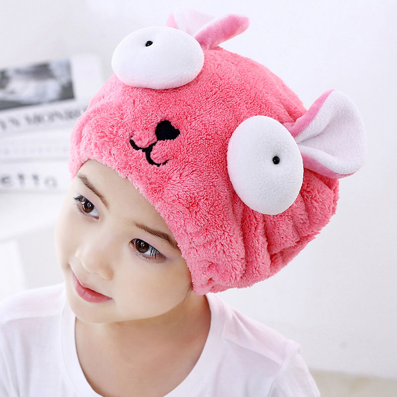 Super Super Absorbent Speed Dry Hair Hat Woman Bath Hat Cute Korea Dry Hair Towel Wrap Headscarf Wash Hair Hat God
