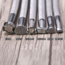 Printing tool Fish skin pattern armor pattern mat woven leather carving tool