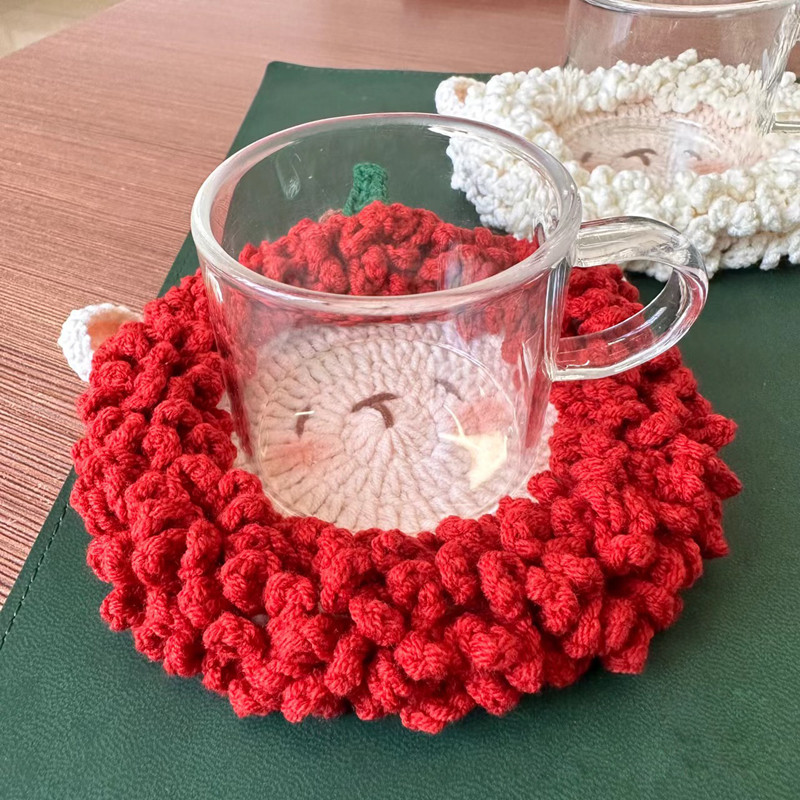 Милый маленький овца каботажное судно diy ткать материалы шерстяной Овечка крючком баа баа чашки подушечка ручной работы ручной работы тепла площадку 