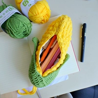 Желтый пенал, набор материалов, кукурузные зерна, «сделай сам»