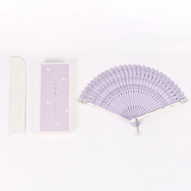 Original (Pian Follower Fan) Hanfu Folding Fan Ancient Wind Fan Fan Fairy Ancient Wind Folding Fan Chinese Style