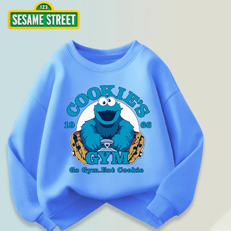 芝麻街童装男童卫衣春