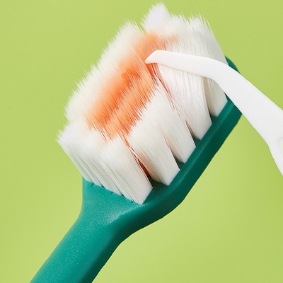 极简生活软毛细毛牙刷万毛宽头牙刷柔软护龈细密呵护深层清洁孕妇