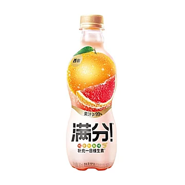 元气森林满分果汁微气泡380ml*6瓶