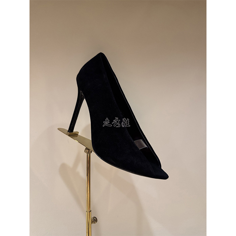 Runway Shoes 2026 New Model Transparent Single Strap European and American Export High Fashion Trendy ins Same Style Unique High Heels for Women