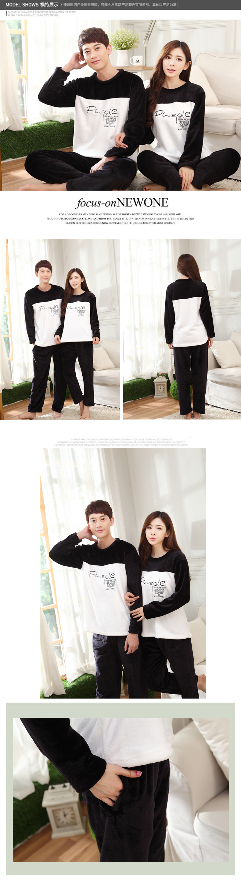 Pyjama mixte OTHER   en Polyester Polyester  à manches longues - Ref 3005594 Image 17