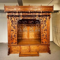 Solid wood frame bed step bed custom carved Chinese Ming and Qing classical style old-fashioned Burmese rosewood step bed
