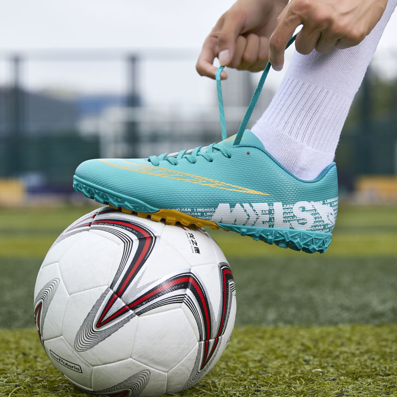 Children Broken Nails Football Shoes Moon color junior male and female 14-16-year-old male child 9-12-year-old student delivery bag