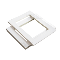 Regular cardboard picture frame cardboard white cardboard photo frame cardboard