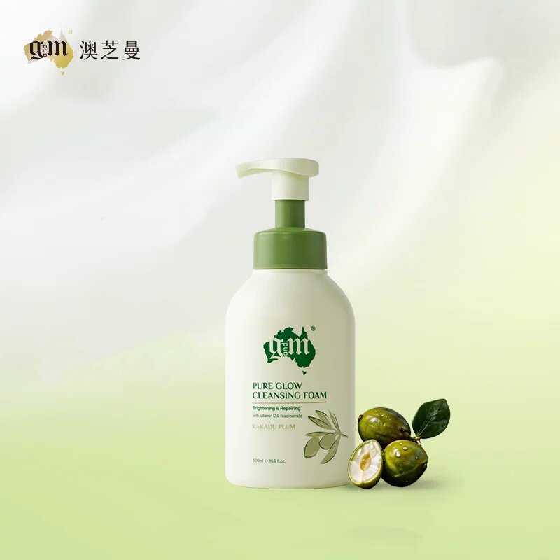 澳芝曼卡卡杜李维C净透洁面慕斯500ml