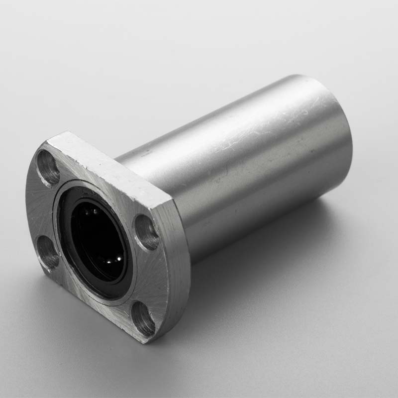 Linear bearing electroplated elliptical flange LMH20L Ball sliding optical axis guide slider holder Hot sale