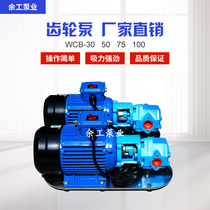 Thin Oil Botou Electric Self-priming Pump WCB-100 75 50 30 Portable Gear Pump Head