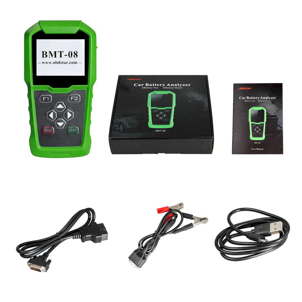 OBDSTAR BMT-08 12V 24V 100-2000 CCA 220A battery tester
