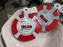 French Le Creuset cool color mini silicone heat insulation mat 2 pieces of anti-scalding table vegetable dish cushion pan cushion
