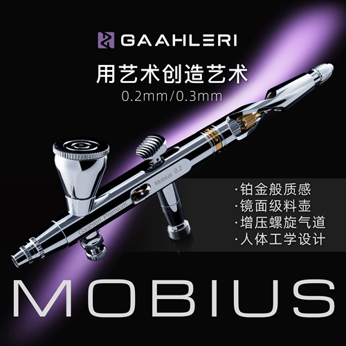 Модель литья Galileo Mobius 0,2/0,3 Быстрая разборка с двойной моделью пера.