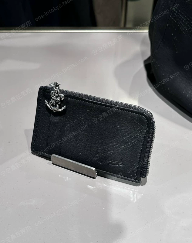 !Покупатель в Японии Yohji Yamamoto Homme 24SS distressed card holder wallet limited