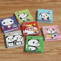 20 cartoon hard face notebook thick 70*70 note paper note paper pocket box hard Notes