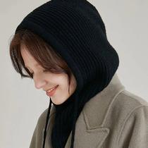 Uni Knit Scarf Hood Hat Winter Faux Cashmere Beanie