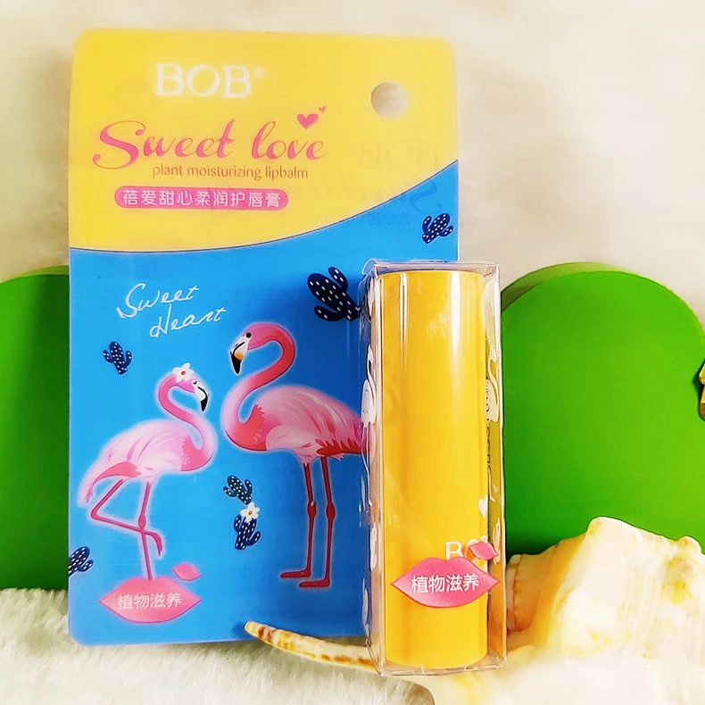 Chính hãng BOB Bei Ai Sweetheart Soft Lip Balm không màu Dưỡng ẩm Dưỡng ẩm Thực vật Sửa chữa Chống nứt nẻ Học sinh - Son môi