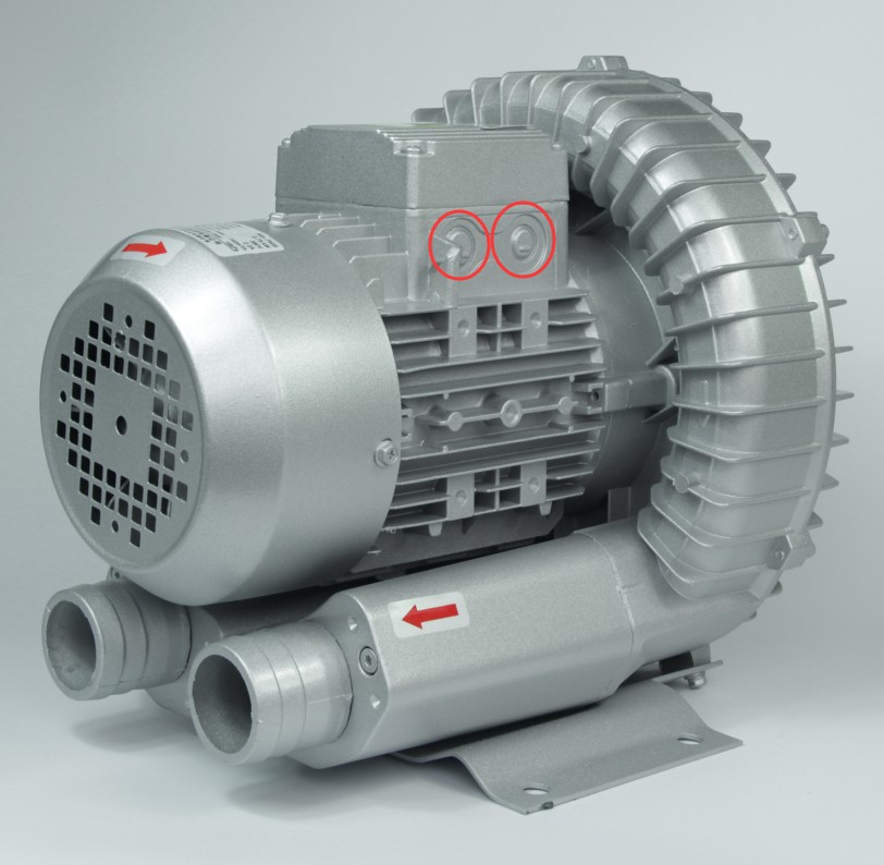 Small noise 180W370W ventilation high pressure Xin Seiko ventilator self-adhesive suction blow oxygen vortex air pump explosion-proof wind