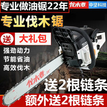 Backbone logger 656 chainsaw high power logging saw gasoline saw 20 inch imported chain saw