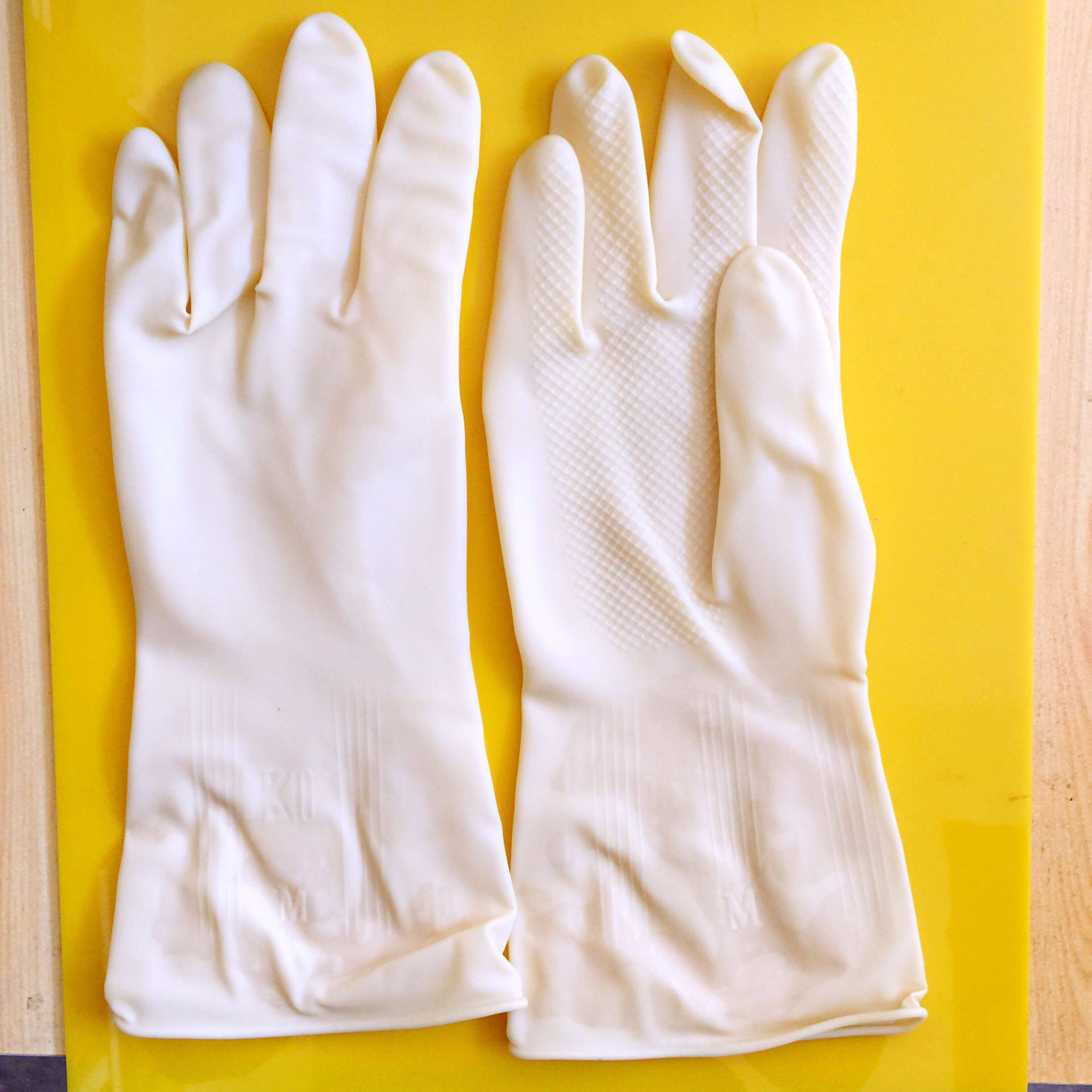 Stone factory uses oxford latex gloves industrial gloves rubber gloves dishwashing labor insurance gloves acid and alkali resistant thickening