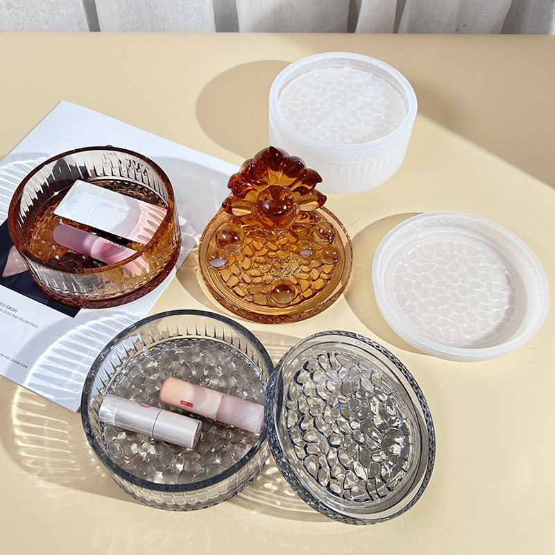 Round Jenga, storage box, mold, DIY, new collection, mirror effect