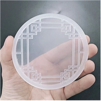 № 1 круглый древний ветровой цветочный окно 10*10 см.