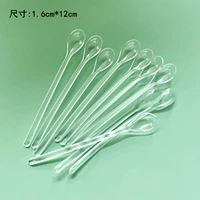 10 прозрачных ложек