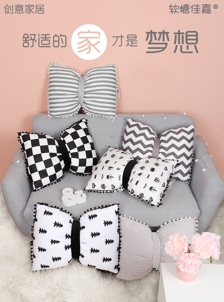 Gối chăn đôi sử dụng gối sofa gối NAP chăn Bắc Âu INS net đỏ giường đệm đệm gối chăn gối kê lưng