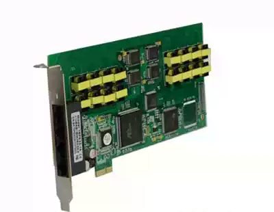 Tang Xin PCI-E recording card 16-way telephone recording card small PCI recording card customer data management screen
