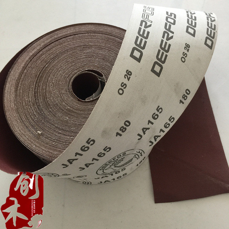Imported deer soft fabric with paper carved polished sandpaper and sandpaper clip better