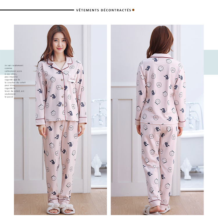 Pyjama pour femme OTHER   en Coton à manches longues - Ref 2987782 Image 82