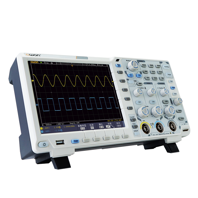 owon oscilloscope DS4102 dual-channel 100M bandwidth 1G sampling rate 20M storage depth 8 inch shop main push
