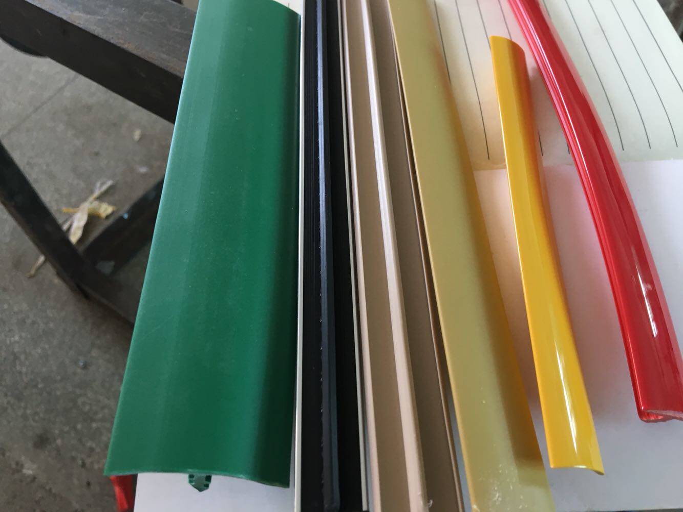 Factory direct sales T-shaped edge banding strip card edge strip environmental protection pvc large quantity and excellent price can be customized color