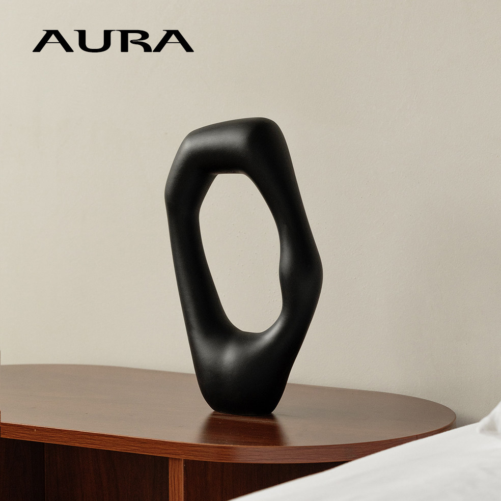 Украшение средневековой скульптуры AURA оригинальное скандинавское нишевое художественное оформление отеля, дома с проживанием в семье, искусство в стиле Ваби-саби