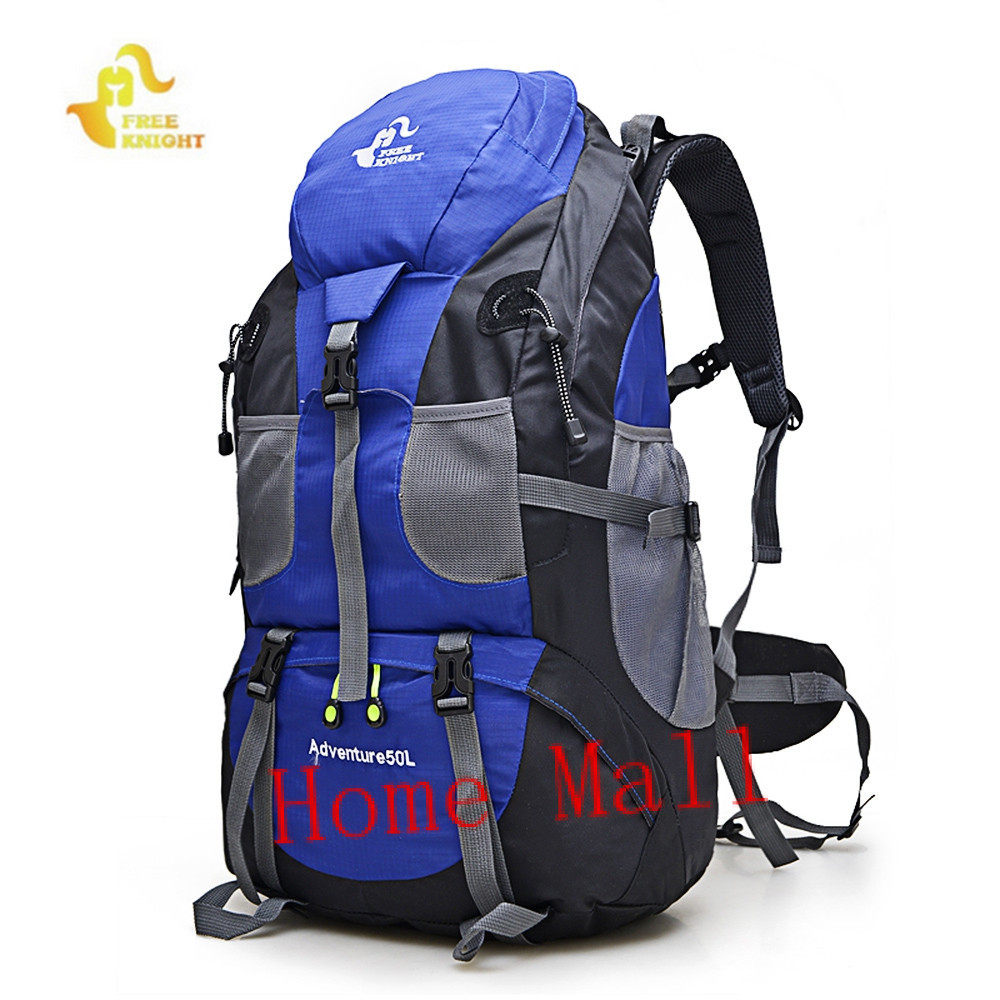 FREEKNIGHT 50L Outdoor Backpack Camping Climbing Bag Waterpr