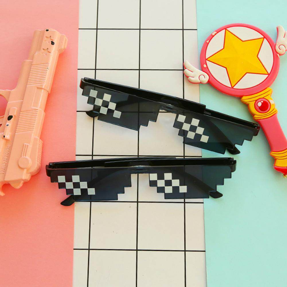 New Funny Unisex Sunglasses Men Thug Life Glasses Women Mine