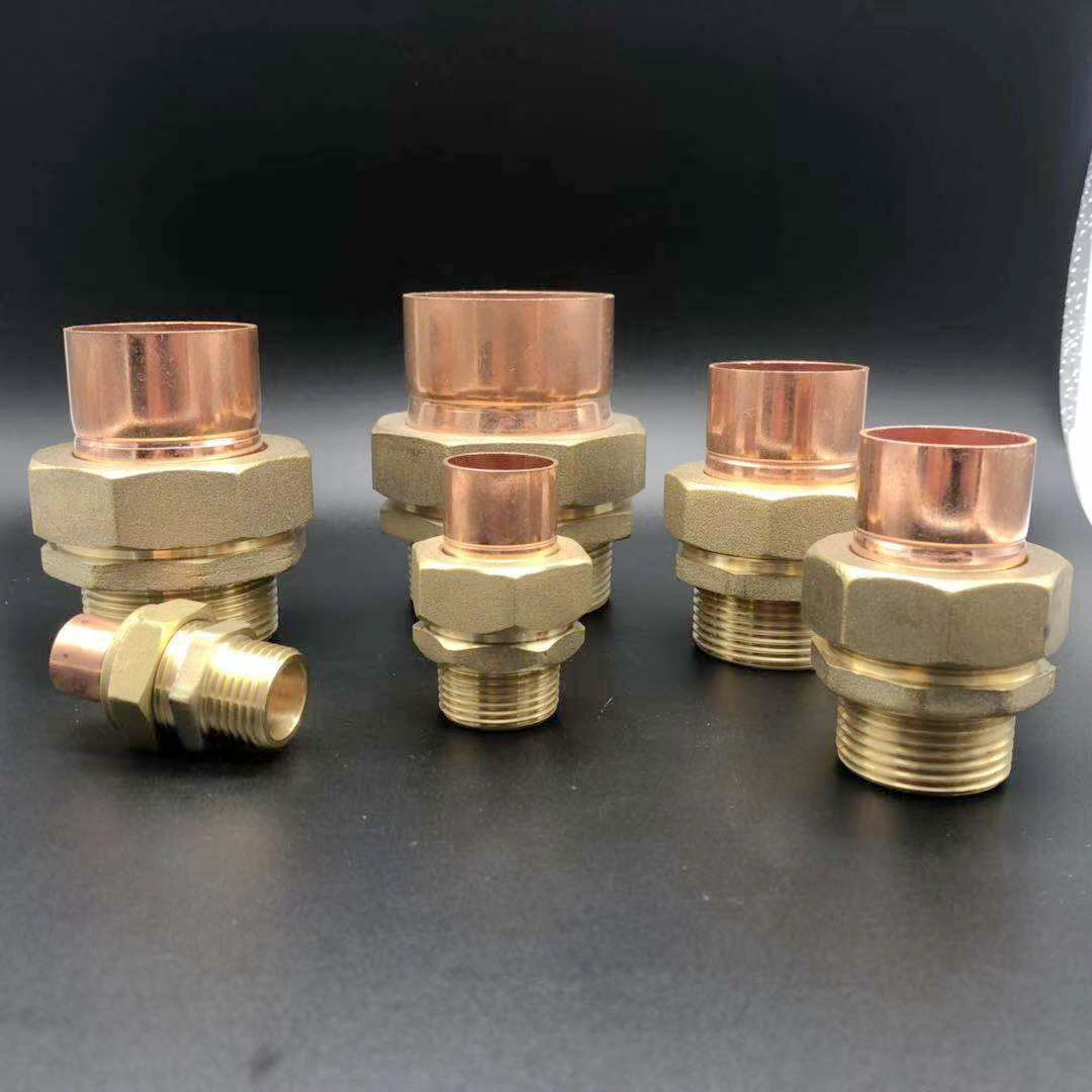 COPPER JOINT WATER MACHINE ACCESSORIES EXTERNAL WIRE SOCKET ACTIVE JOINT WELDING LIVE DIRECT BRASS EXTERNAL THREAD ACTIVE CONNECTION