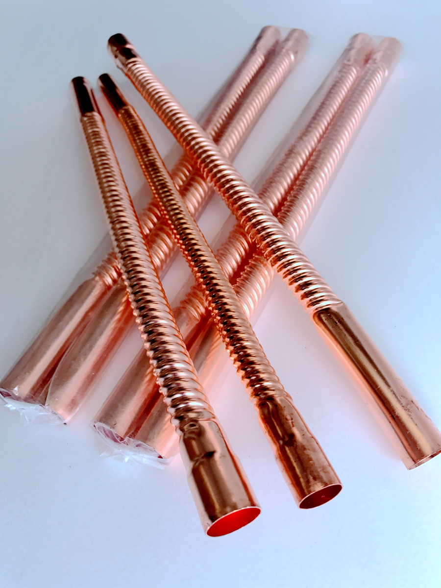 Air Conditioning Accessories Red Copper Bellows Threaded Pipe Air Conditioning Twill Pipe Welding Air Conditioning Connecting Pipe Hose