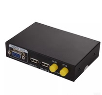 usbKVM switcher 2-port USB multi-computer vga switching line display keyboard mouse shareware