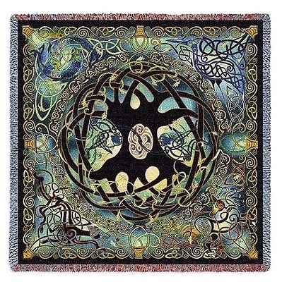 Hoa Kỳ mua tấm thảm nghệ thuật cây celtic irish của cuộc sống trừu tượng chăn châu Phi 53 x53 - Tapestry thảm treo tường vintage