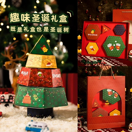 Рождественские украшения Green Andre Bows украшают подарочные коробки